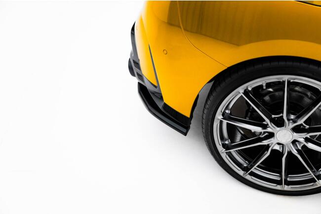 Maxton Design Diffusor Flaps V.1 für BMW 1er M-Paket F70 Hochglanz schwarz