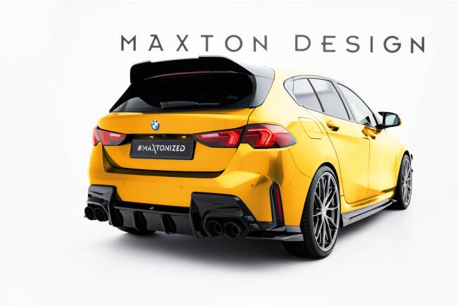 Maxton Design Diffusor Flaps V.2 für BMW 1er M-Paket...