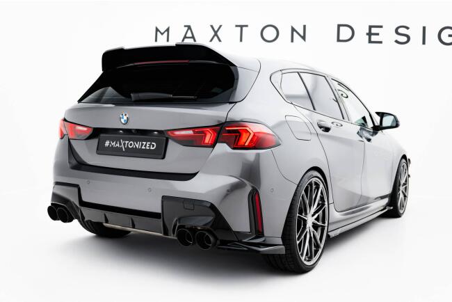 Maxton Design Diffusor Flaps V.5 für BMW M135i F70 Hochglanz schwarz