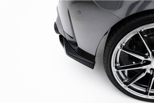 Maxton Design Diffusor Flaps V.5 für BMW M135i F70 Hochglanz schwarz