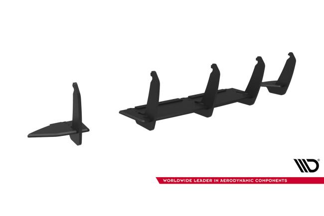 Maxton Design Street Pro Heckdiffusor V.2 für Ford Focus RS Mk3 (US-Version) Schwarz