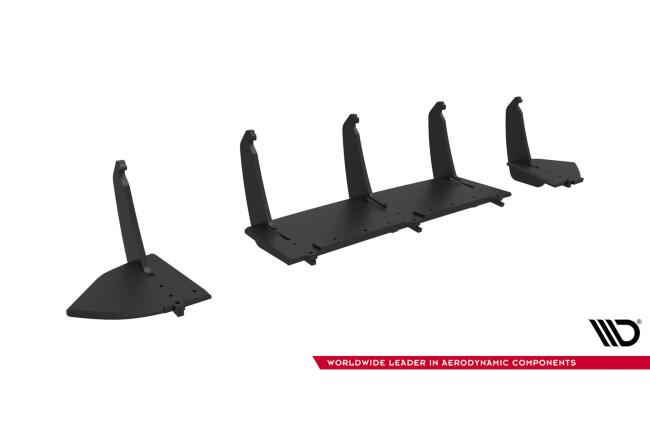 Maxton Design Street Pro Heckdiffusor V.2 für Ford Focus RS Mk3 (US-Version) Schwarz