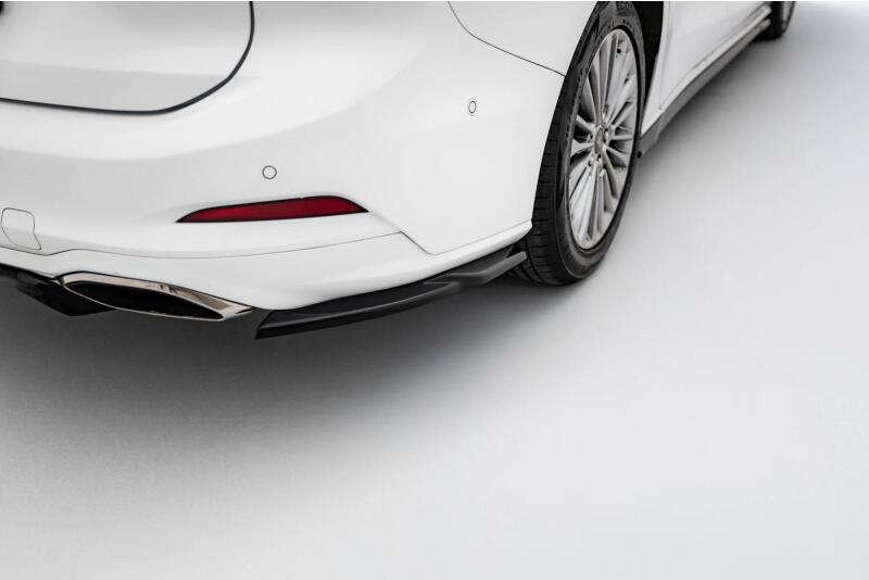 Maxton Design Diffusor Flaps für Ford Focus Vignale Kombi Mk4 Hochglanz schwarz