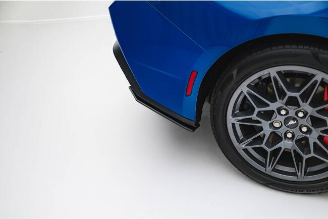 Maxton Design Street Pro Diffusor Flaps für Ford Mustang GT Mk7 Schwarz