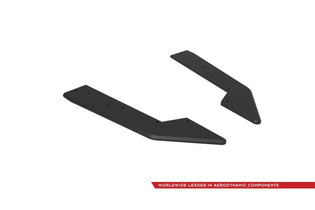 Maxton Design Street Pro Diffusor Flaps für Ford Mustang GT Mk7 Rot