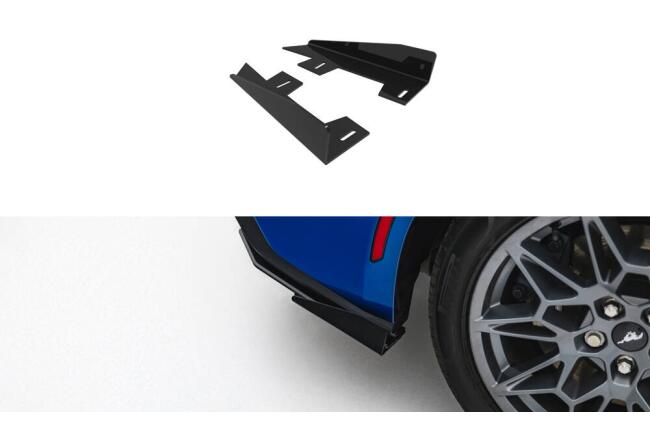 Maxton Design Diffusor Flaps für Ford Mustang GT Mk7...