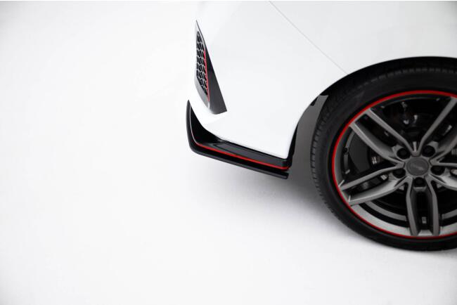 Maxton Design Street Pro Diffusor Flaps für Honda Civic Sport Mk 10 Schwarz