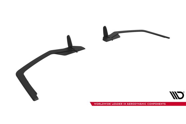 Maxton Design Street Pro Diffusor Flaps für Honda Civic Sport Mk 10 Schwarz