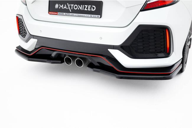 Maxton Design Heckdiffusor für Honda Civic Sport Mk...