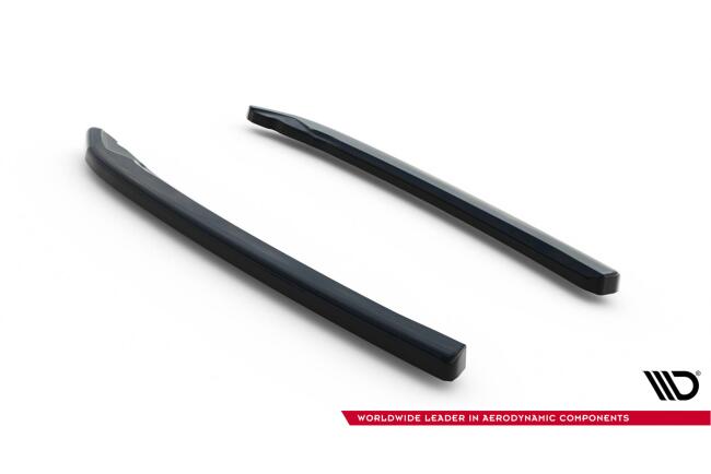 Maxton Design Diffusor Flaps V.2 für Skoda Superb Liftback / Combi Mk3 Hochglanz schwarz