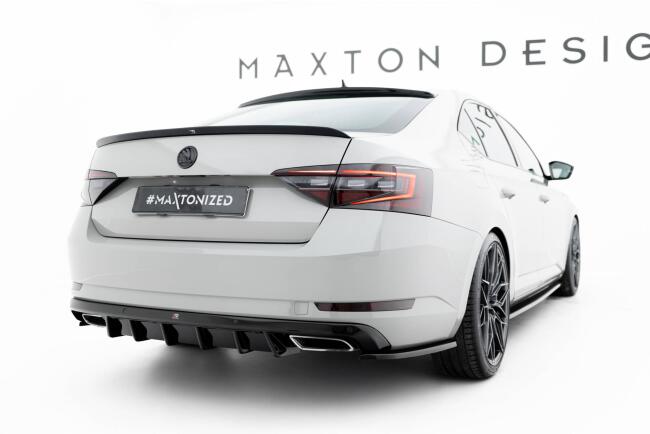 Maxton Design Diffusor Flaps V.3 für Skoda Superb...