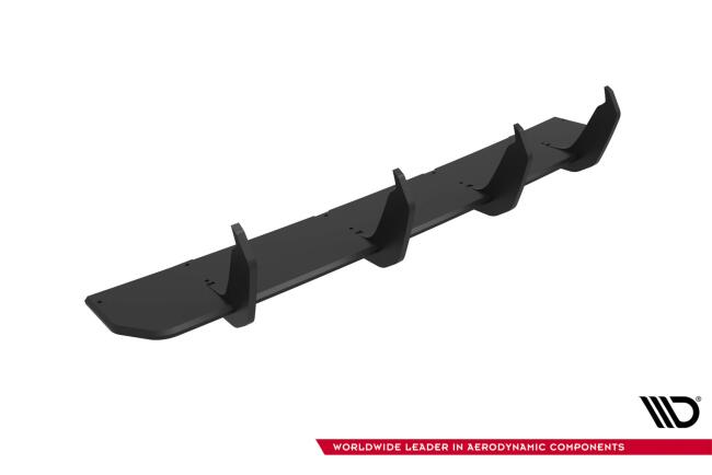 Maxton Design Street Pro Heckdiffusor V.2 für VW Golf 8 GTI Clubsport Facelift Schwarz