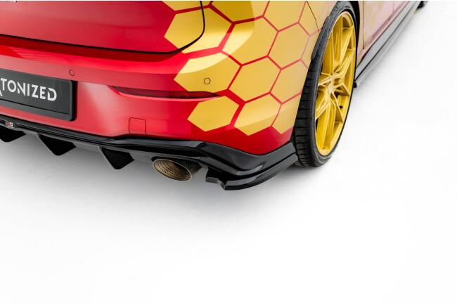 Maxton Design Diffusor Flaps V.4 für VW Golf 8 GTI...