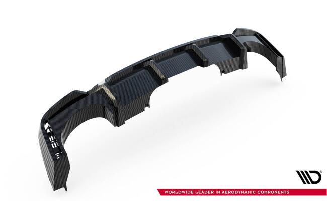 Maxton Design Carbon Heckdiffusor für Audi RS6 8Y mit Anhängerkupplung