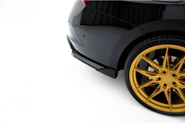 Maxton Design Diffusor Flaps V.6 für Skoda Octavia RS Liftback / Combi Mk4 / Mk4 Facelift Hochglanz schwarz