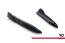 Maxton Design Diffusor Flaps V.6 für Skoda Octavia RS Liftback / Combi Mk4 / Mk4 Facelift Hochglanz schwarz