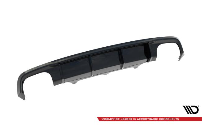 Maxton Design Heckdiffusor V.4 für Audi S6 / A6 S-line Avant C7 (2011-2014) Hochglanz schwarz