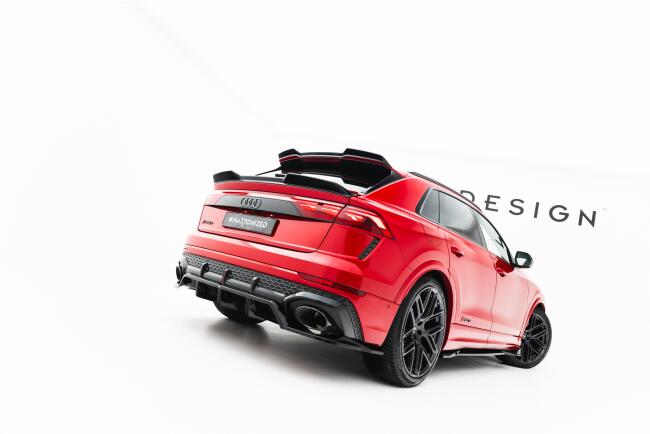 Maxton Design Heckdiffusor für Audi RSQ8 Mk1 Facelift Hochglanz schwarz