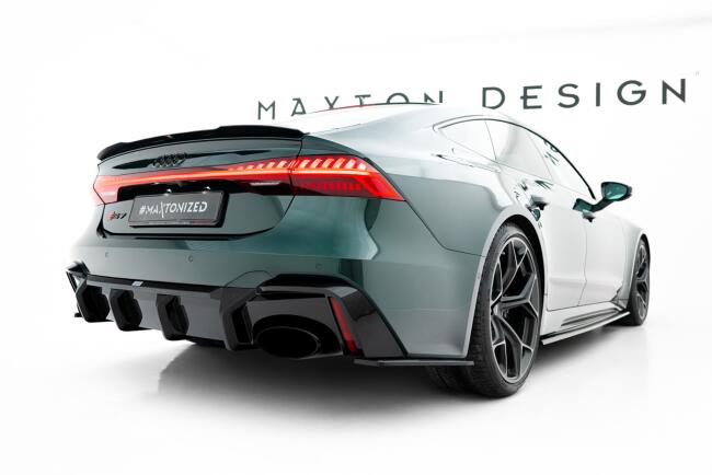 Maxton Design Carbon Diffusor Flaps für Audi RS6 / RS7 C8