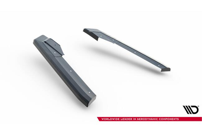 Maxton Design Carbon Diffusor Flaps für Audi RS6 / RS7 C8