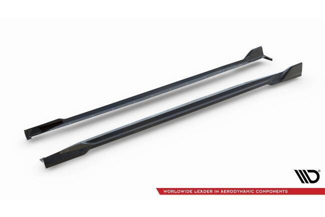 Maxton Design Carbon Seitenschweller (Paar) für BMW X5 M-Paket G05 Facelift / X5M F95 Facelift
