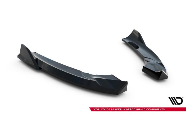 Maxton Design Diffusor Flaps für Dodge Charger RT Scat Pack Widebody Mk3 Facelift Hochglanz schwarz