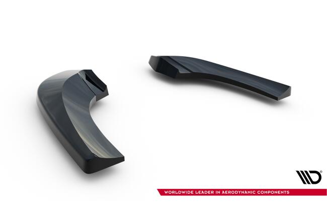 Maxton Design Diffusor Flaps für Mercedes B-Klasse W246 Hochglanz schwarz