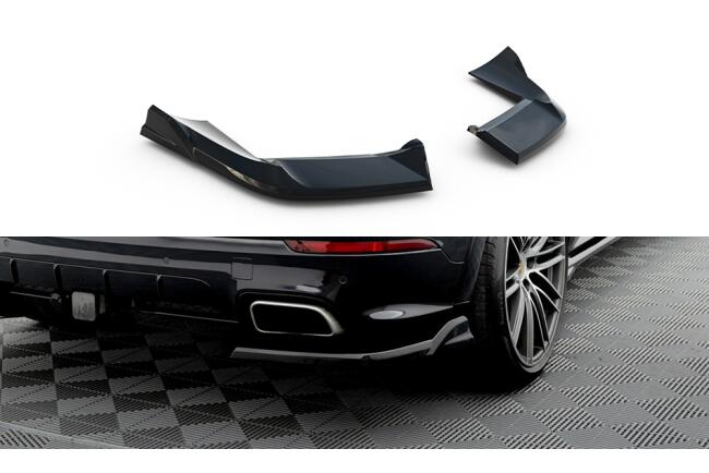 Maxton Design Diffusor Flaps für Porsche Cayenne...