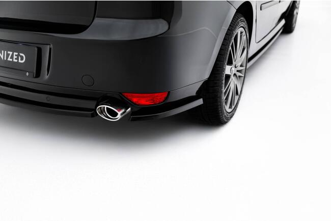 Maxton Design Diffusor Flaps für Renault Laguna Hatchback GT Mk3 Hochglanz schwarz