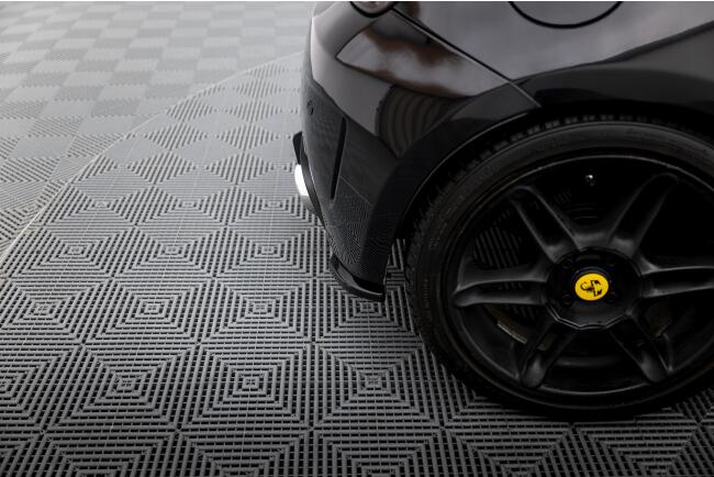 Maxton Design Diffusor Flaps V.2 für Abarth 500 Mk1 Hochglanz schwarz