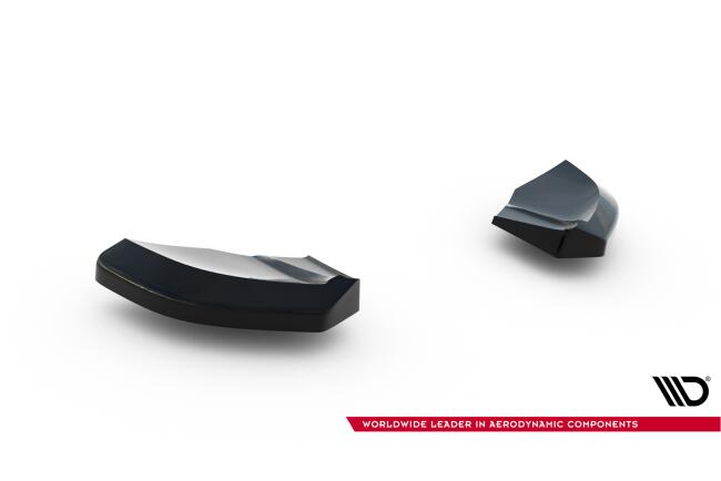 Maxton Design Diffusor Flaps V.2 für Abarth 500 Mk1 Hochglanz schwarz