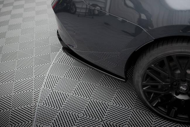Maxton Design Diffusor Flaps V.2 für Cupra Leon ST Mk1 Hochglanz schwarz