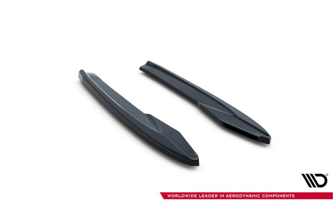 Maxton Design Diffusor Flaps V.2 für Cupra Leon ST Mk1 Hochglanz schwarz
