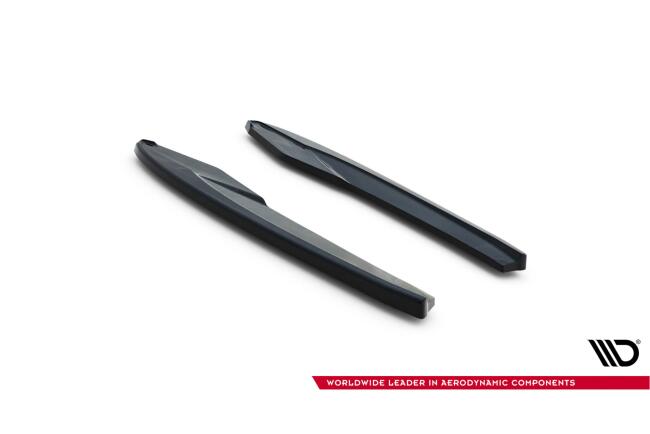 Maxton Design Diffusor Flaps V.2 für Cupra Leon ST Mk1 Hochglanz schwarz