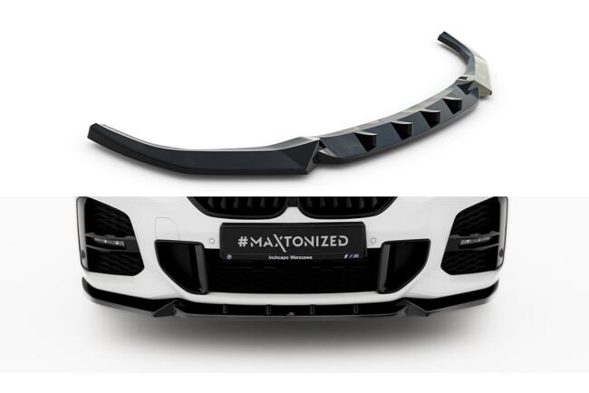 Maxton Design Frontlippe für BMW X1 M-Paket F48...