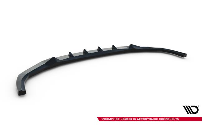 Maxton Design Frontlippe für BMW X1 M-Paket F48 Facelift Hochglanz schwarz