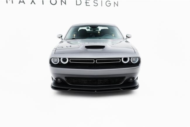Maxton Design Frontlippe für Dodge Challenger GT Mk3 Facelift Hochglanz schwarz