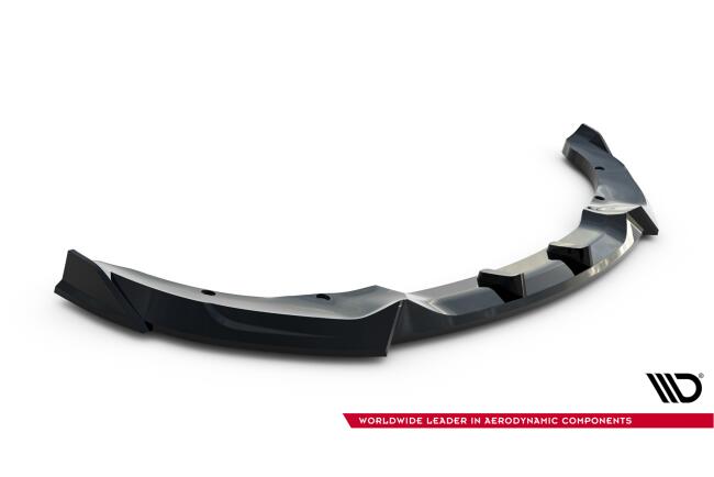 Maxton Design Frontlippe für Dodge Charger RT Scat Pack Widebody Mk3 Facelift Hochglanz schwarz