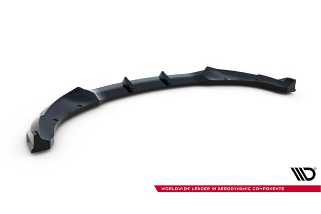 Maxton Design Frontlippe für Dodge Charger RT Scat Pack Widebody Mk3 Facelift Hochglanz schwarz