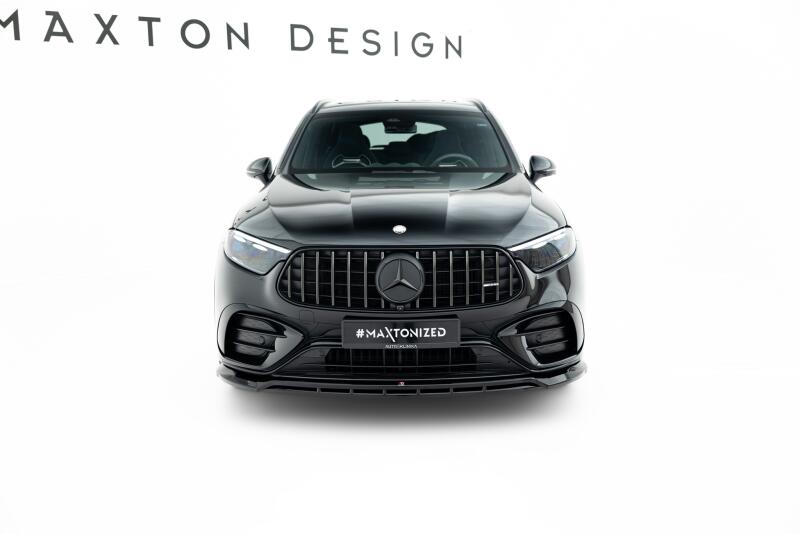 Maxton Design Frontlippe für Mercedes GLC 43 X254 Hochglanz schwarz