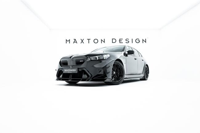 Maxton Design Frontlippe V.1 für BMW M5 Limousine / Touring G90 Hochglanz schwarz