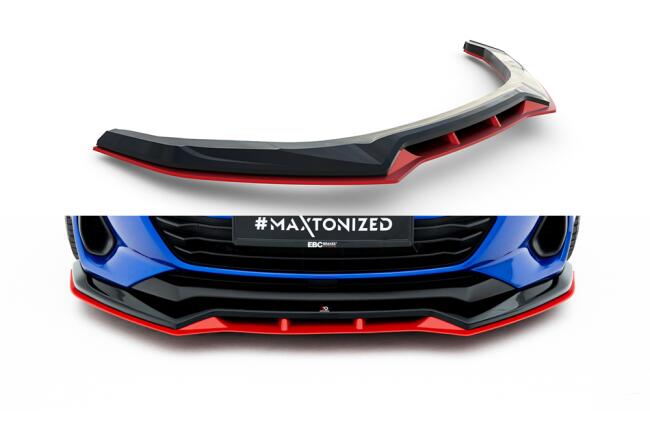 Maxton Design Frontlippe V.2 für Subaru BRZ Mk2 rot