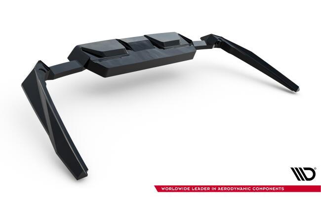 Maxton Design Heckdiffusor für BMW M5 Limousine / Touring G90 / G91 Hochglanz schwarz
