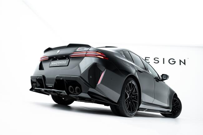 Maxton Design Heckdiffusor für BMW M5 Limousine / Touring G90 / G91 Hochglanz schwarz