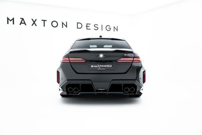 Maxton Design Heckdiffusor für BMW M5 Limousine / Touring G90 / G91 Hochglanz schwarz