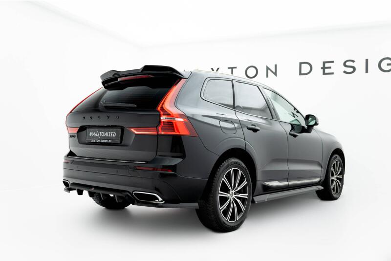 Maxton Design Heckdiffusor für Volvo XC60 Mk2 Hochglanz schwarz