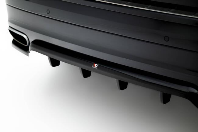 Maxton Design Heckdiffusor für Volvo XC60 Mk2 Hochglanz schwarz