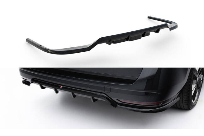 Maxton Design Heckdiffusor für VW Multivan Lang T7 Hochglanz schwarz