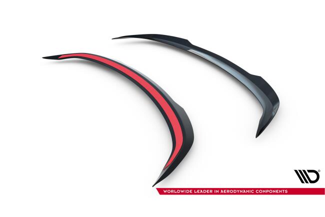 Maxton Design Heckspoiler Lippe für Mercedes GLC 43 AMG X254 Hochglanz schwarz