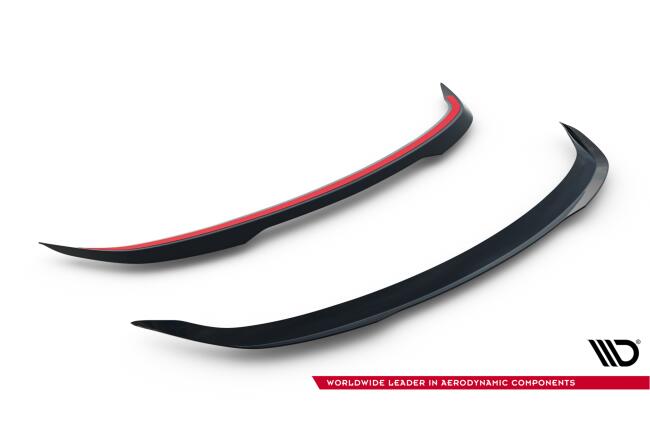 Maxton Design Heckspoiler Lippe für Mercedes GLC 43 AMG X254 Hochglanz schwarz